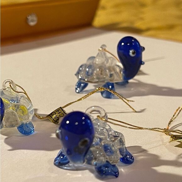 3 Glass lucky turtles figurines 🐢 - Picture 3 of 7
